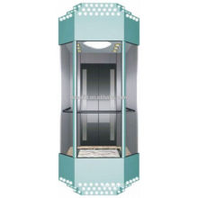 Panoramic Elevator with Hairless Stainless Steel